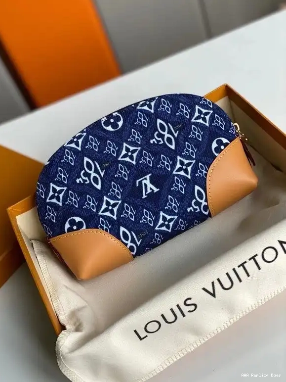 Aaa replica ru VUITTON POUCH SINCE LOUIS COSMETIC 1854 PM 0518